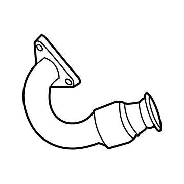 Ford LC3Z-9G437-D Exhaust Pipe