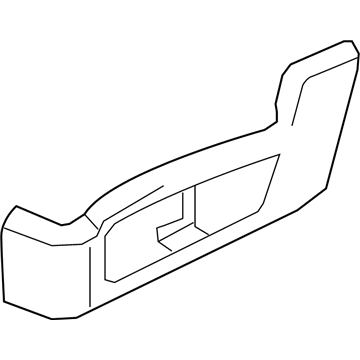 Lincoln GL7Z-7862187-AC Side Shield