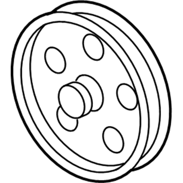 Ford 1S7Z-3A733-A Pulley