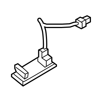 Lincoln JL7Z-14A318-B Courtesy Lamp