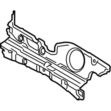 Ford AV6Z-9901588-A Insulator - Dash Panel