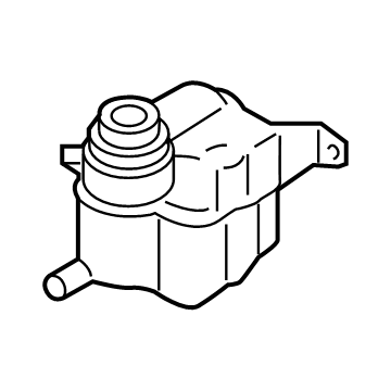 2023 Lincoln Aviator Coolant Reservoir - L1MZ-8A080-B