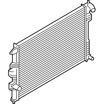 Ford Explorer Radiator - L1MZ-8005-A