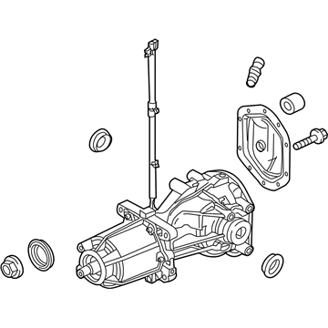 Mercury 9E51-4000-AA Differential Assembly