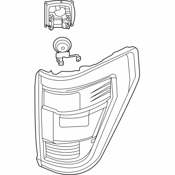 Ford NL3Z-13404-D Tail Lamp Assembly