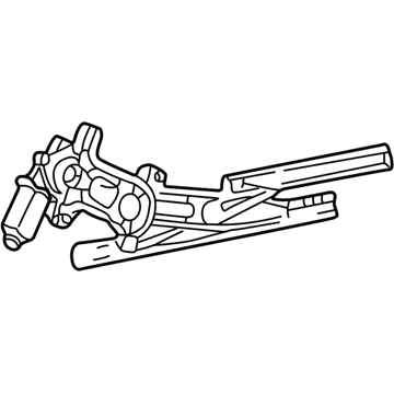 Ford 1C3Z-2523200-BA Regulator And Motor Assembly - Window