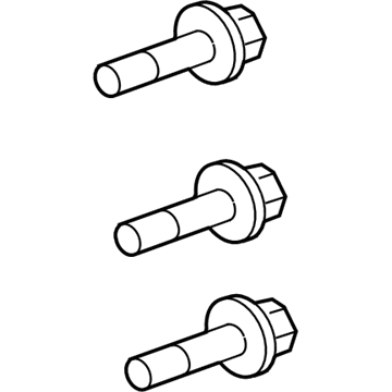 Mercury -W505266-S439 Spare Tire Retainer Bolt