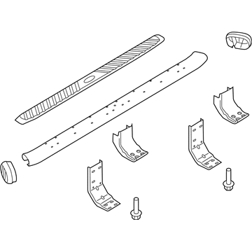 Ford BC3Z-16450-BA Step Bar Assembly