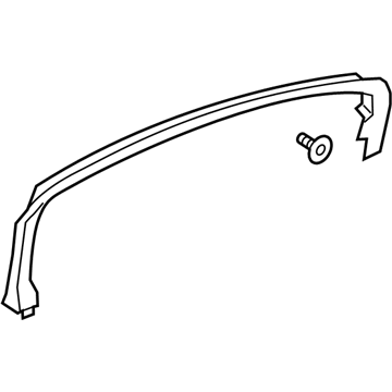 Ford KS7Z-5400014-AA Window Molding