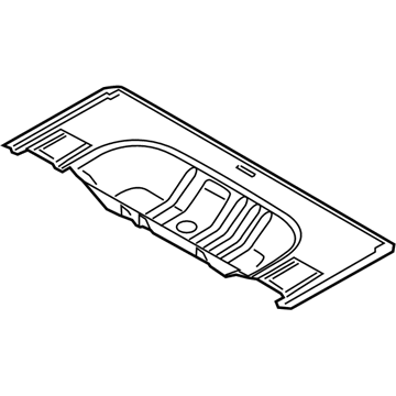 Ford 7L1Z-4045455-AA Cover - Floor Pan