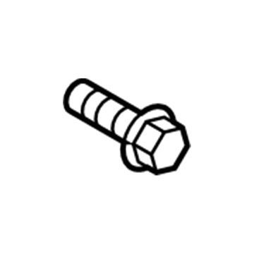 Ford -W505252-S439 Seat Belt Assembly Screw