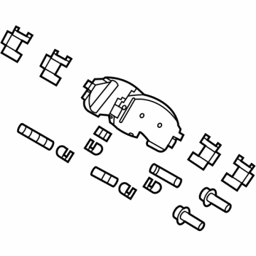 Ford MB3Z-2200-B Brake Pads