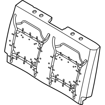 Ford PC3Z-1666801-A PAD - REAR SEAT BACK