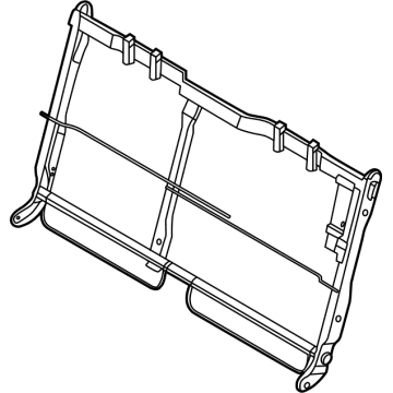 Ford JC3Z-16613A39-A Seat Back Frame