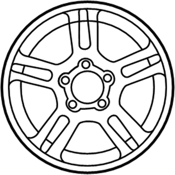 Ford 3L3Z-1007-AB Wheel Assembly