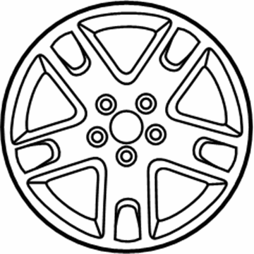 Ford 2L3Z-1007-AA Wheel, Alloy