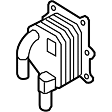 Ford 8A8Z-6A642-A Oil Cooler