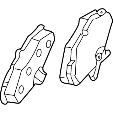 Lincoln 1U2Z-2V200-PA Brake Pads