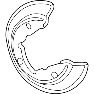 Mercury F3DZ-2C028-A Splash Shield