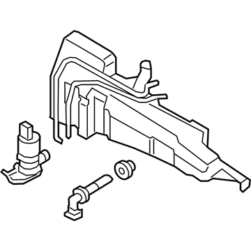 Ford Escape Washer Reservoir - LJ6Z-17618-B