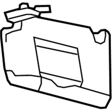 Ford CL3Z-1504105-EC Sunvisor