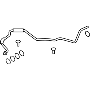 Lincoln CT4Z-19835-D Evaporator Tube