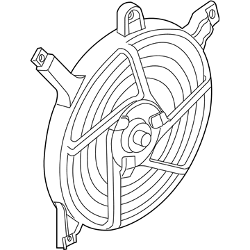 2001 Ford Ranger Engine Cooling Fan - 5L5Z-8L605-AA