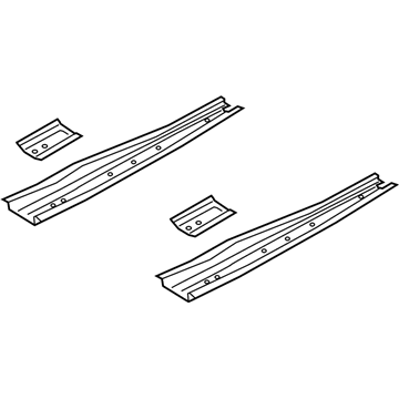 Lincoln DG9Z-54100K38-A Floor Rail