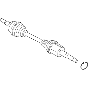 Ford Maverick Axle Shaft - NZ6Z-3B437-A