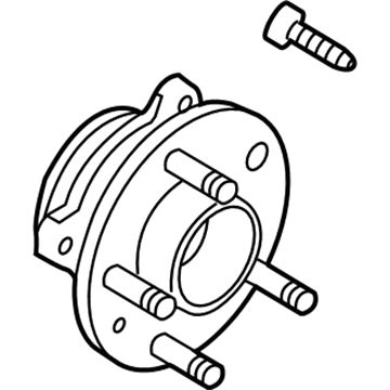 Ford DE9Z-1104-E Hub Assembly - Wheel