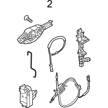 Ford ML3Z-15219A64-N Latch Assembly