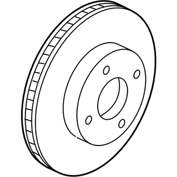 Mercury 5U2Z-1V125-AB Rotor