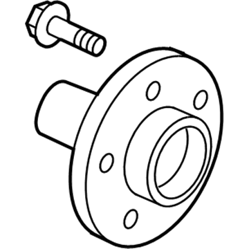 Mercury 8L8Z-1104-A Hub Assembly