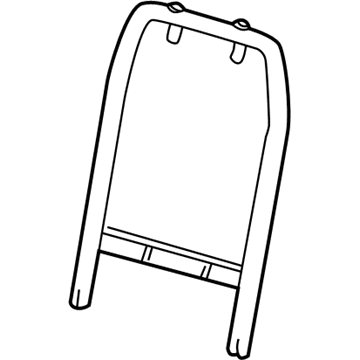 Mercury 5L2Z-7861018-AA Seat Back Frame