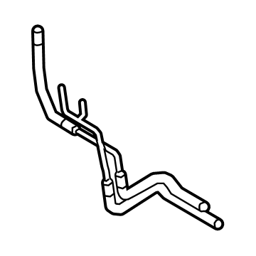 Ford Explorer Automatic Transmission Oil Cooler Line - L1MZ-7G071-BAD