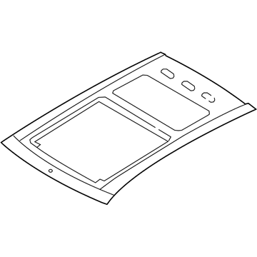 Lincoln AT4Z-7850056-A Sunroof Frame