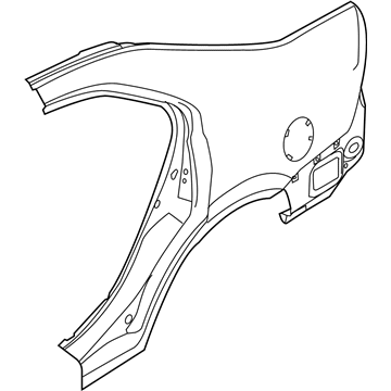 Lincoln 6H6Z-5427840-A Quarter Panel