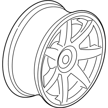 Ford HR3Z-1007-G Wheel, Alloy