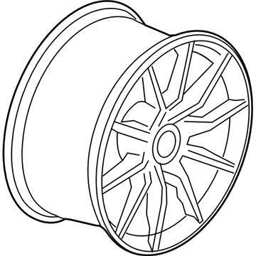 Ford KR3Z-1007-D Wheel, Alloy