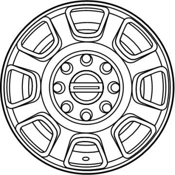 Ford PC3Z-1007-H Wheel, Alloy