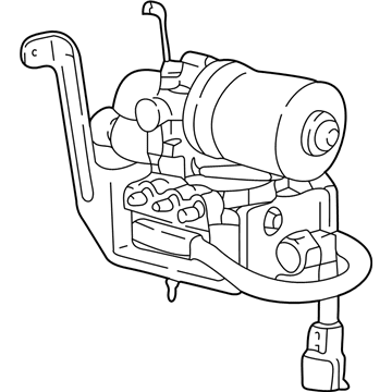 Ford 4L5Z-2C286-AA ABS Control Unit