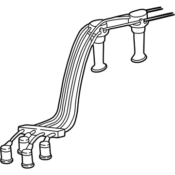 1999 Mercury Mystique Spark Plug Wire - XS2Z-12259-AA