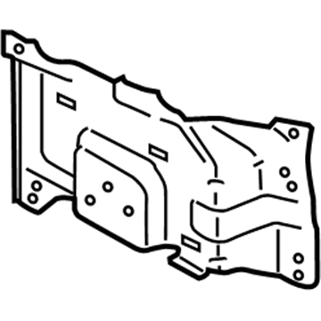 Ford FL3Z-17B985-B Mount Plate