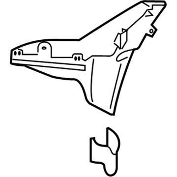 Ford FL3Z-17F803-A Air Duct