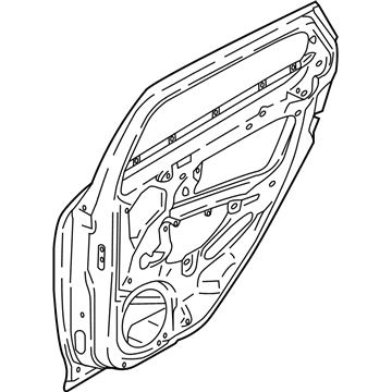 Ford BM5Z-5824630-D Door Shell