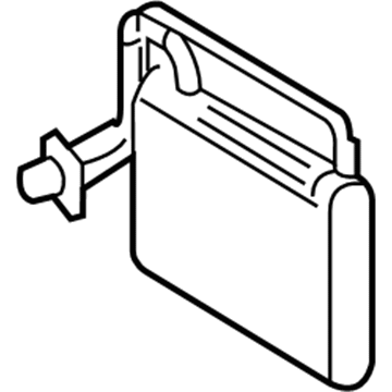 Ford AH6Z-19860-A Evaporator Core