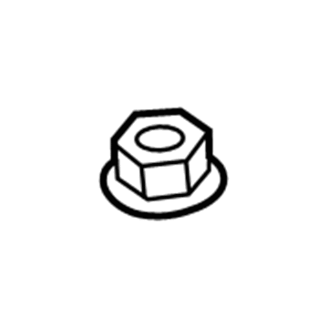 Ford -W520204-S442 Motor Mount Nut