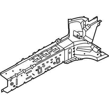 Ford LJ9Z-5810008-A Rail Reinforcement