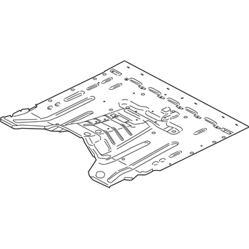 Ford CK4Z-6111135-B Pan Assembly - Floor