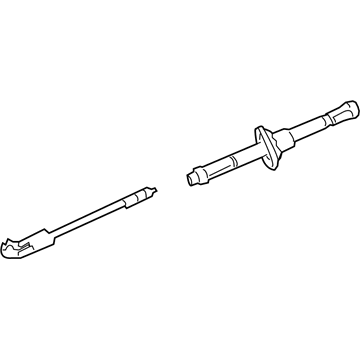 2000 Lincoln Navigator Steering Shaft - 3L3Z-3B676-AA